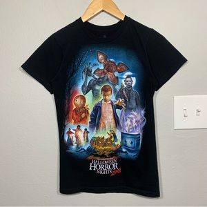 Universal Studios Halloween Horror Nights‎ 2018 Stranger Things Black Tee XS